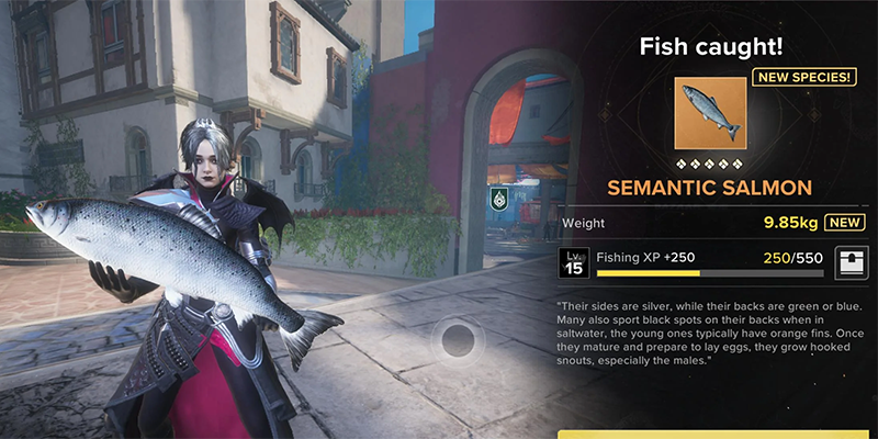 Daily fish feeding mechanic